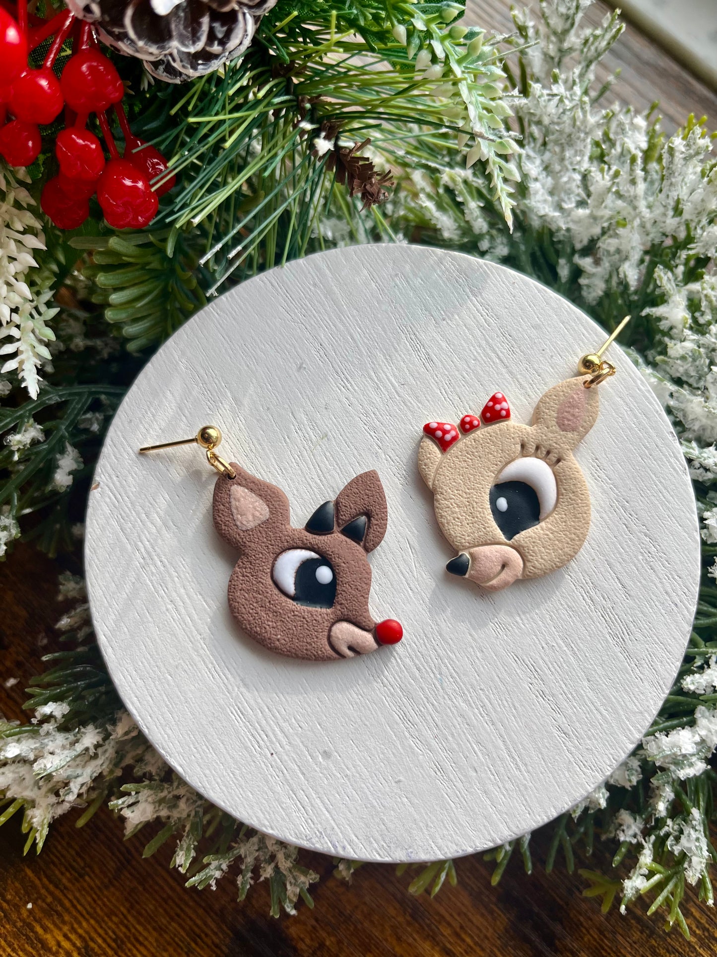 Ruddy & Clarice Polymer Clay Earrings