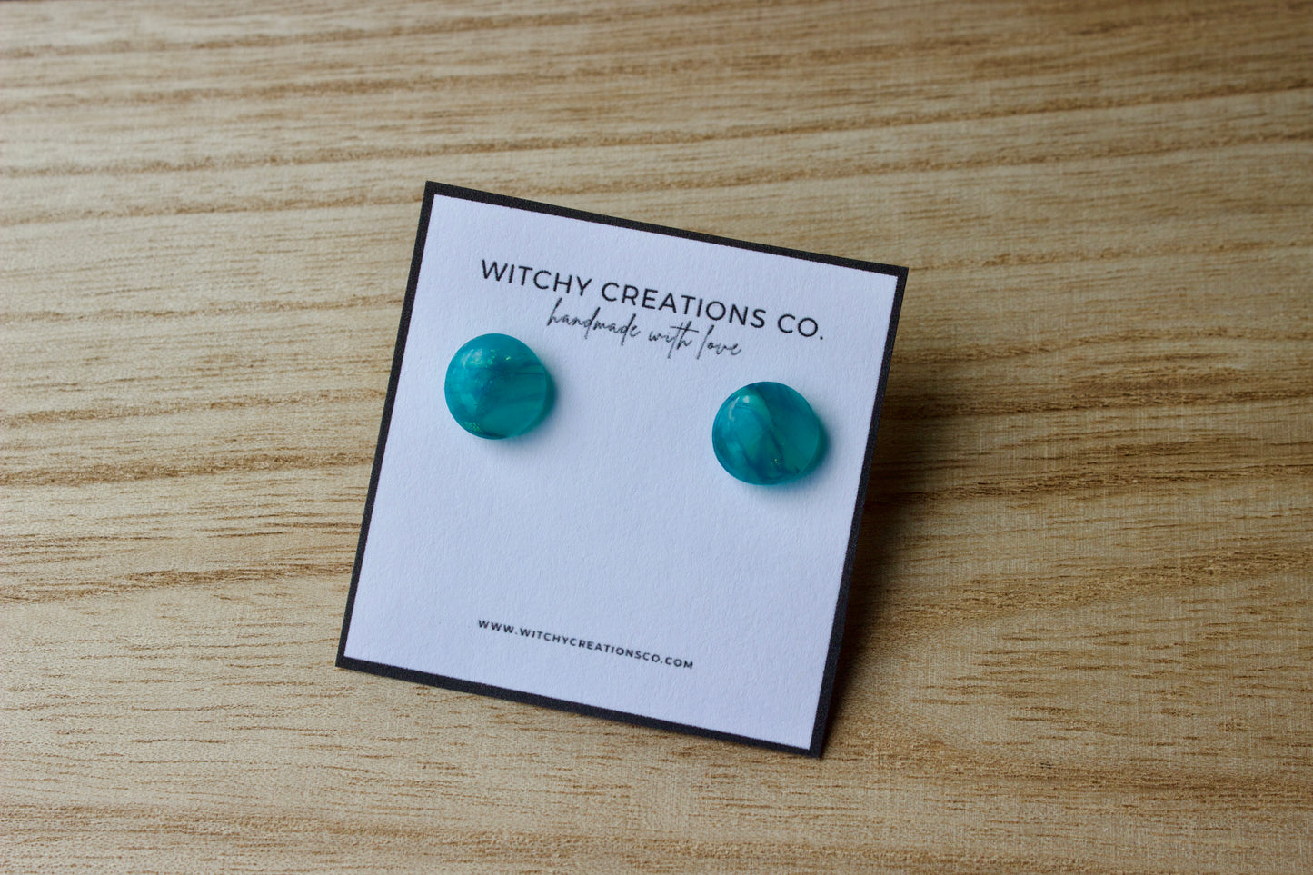 Mermaid Stud Polymer Clay Earrings