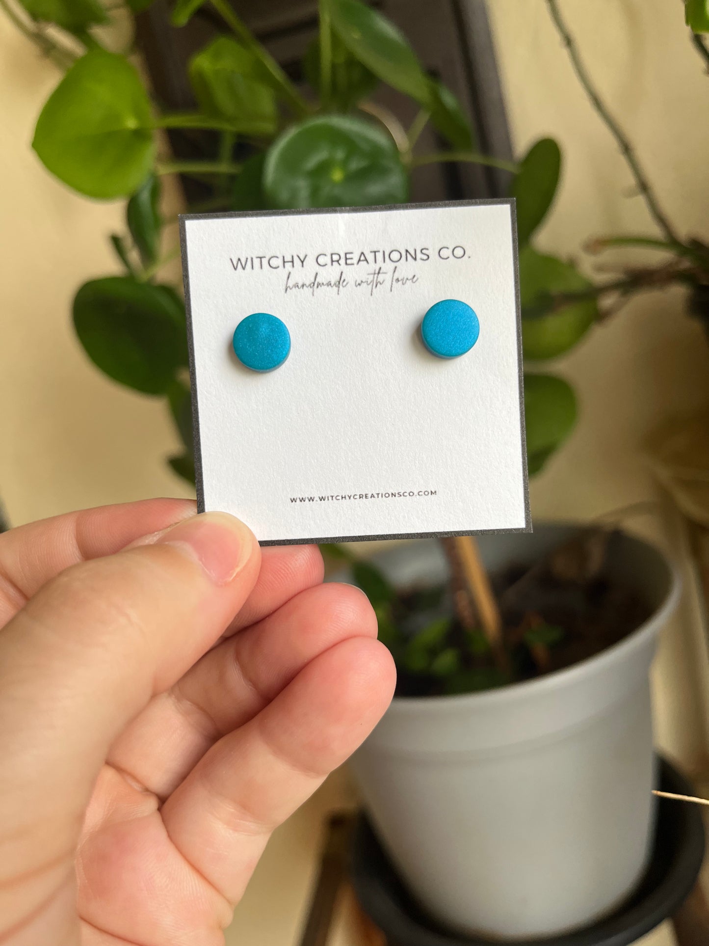 Neutral Polymer Clay Studs