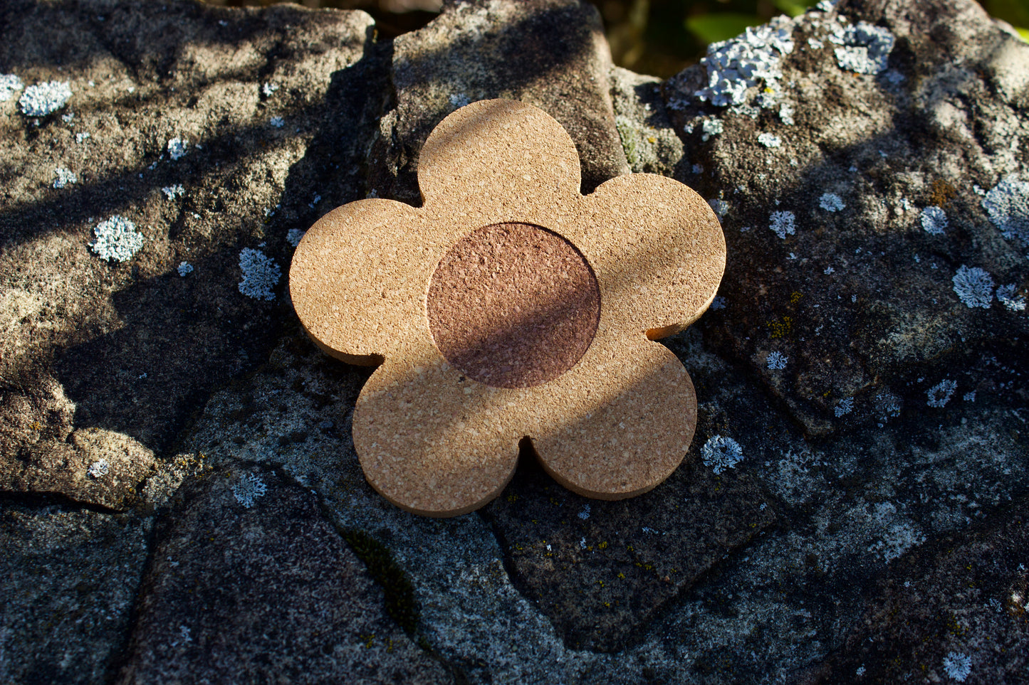 Flower Cork Coaster