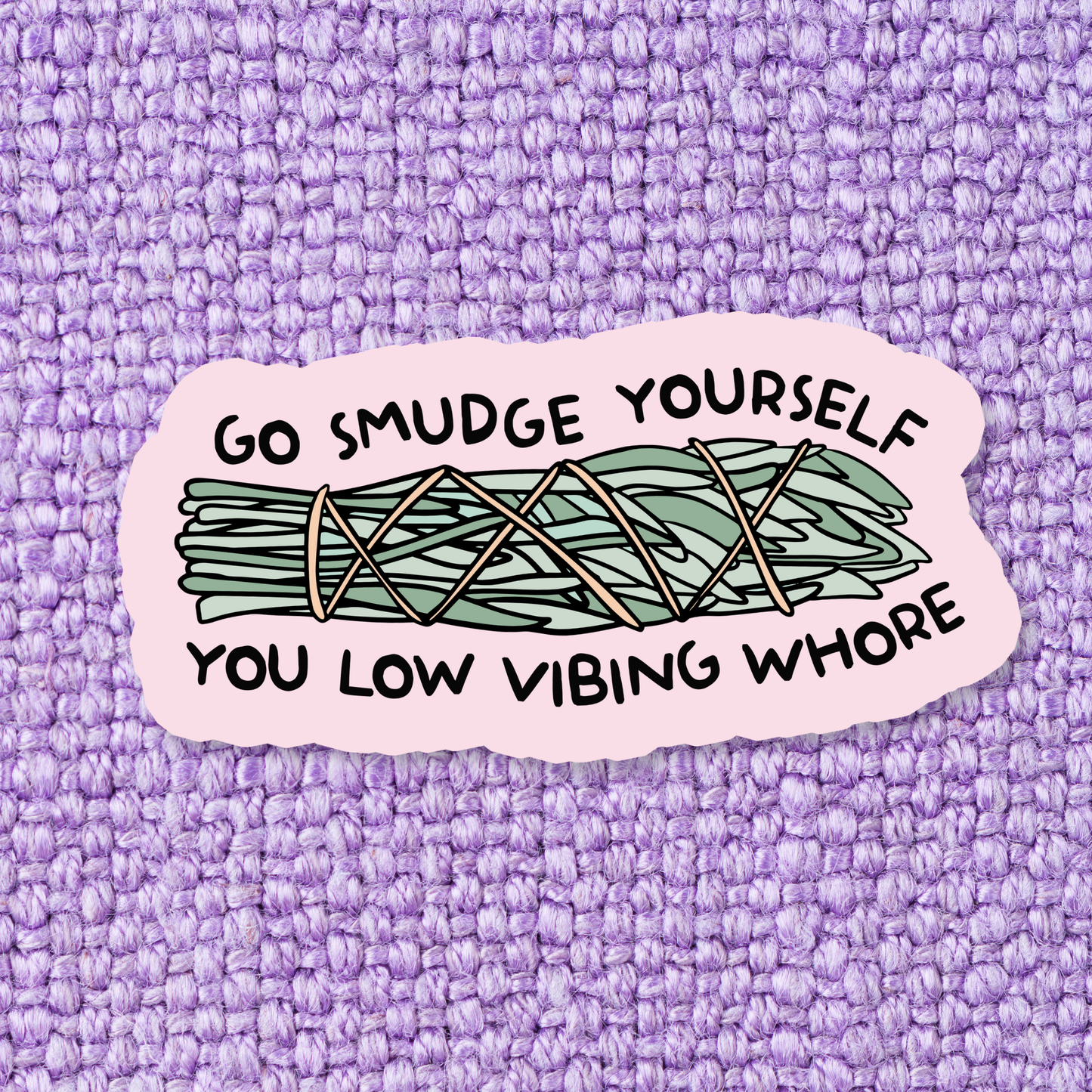 Funny Sage Witchy Astrology Waterproof Vinyl Sticker