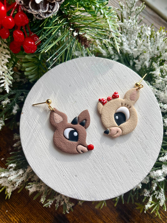 Ruddy & Clarice Polymer Clay Earrings