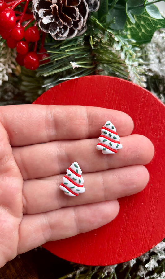 Lil Deb Polymer Clay Stud Earrings