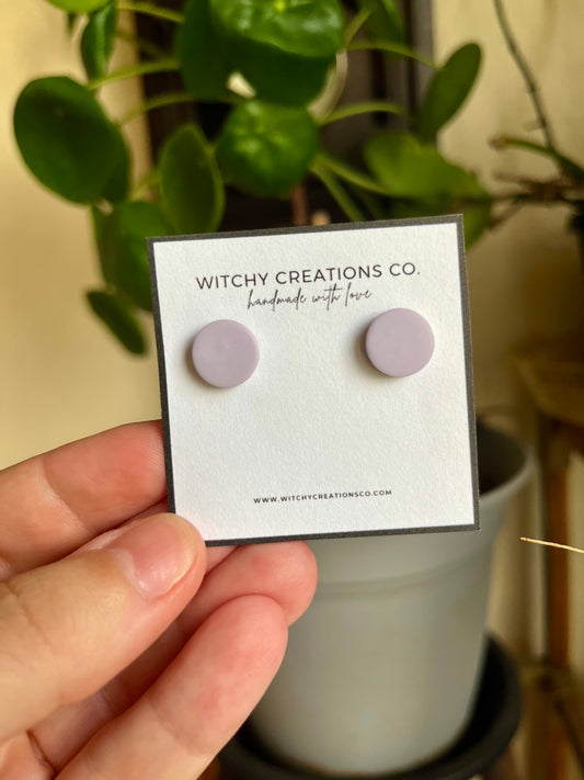 Neutral Polymer Clay Studs