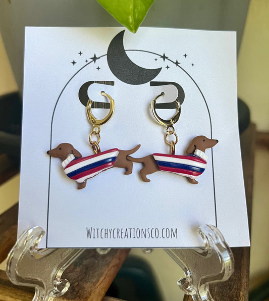 Patriotic Weenie Dogs