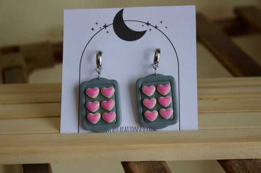 Cookie Tray Polymer Clay Earrings