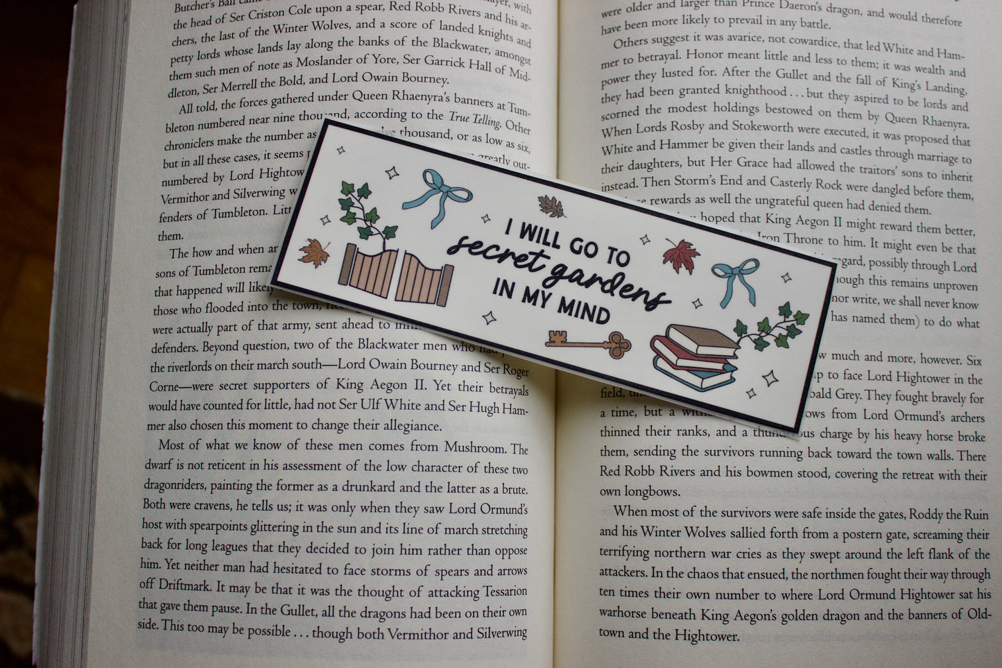 Laminated Bookmarks
