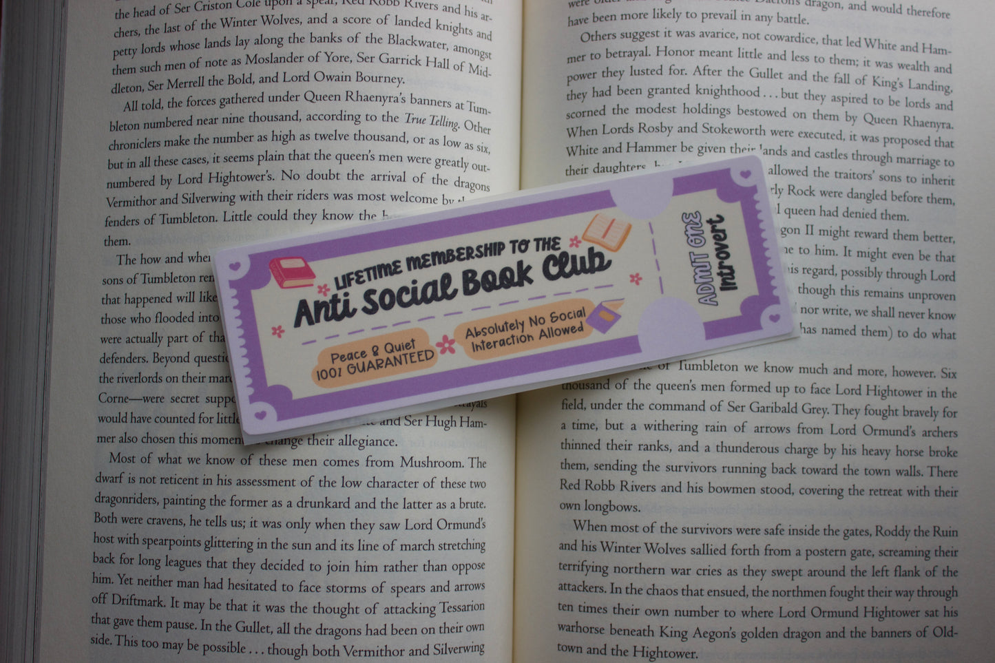 Laminated Bookmarks