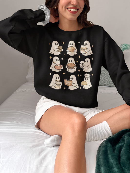 Sourdough Ghosts Crewneck Sweatshirt